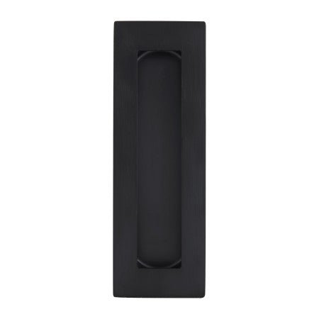 Gainsborough Flush Pull Rectangular 150mm Matte Black 730FP150MB - primehardware