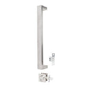 Gainsborough Oblong 450mm Pull Handle Entrance Set Stainless Steel OBL450PHENTSSK - primehardware