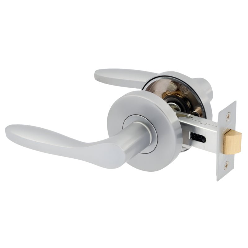 Gainsborough Carla Lever Passage Set Satin Chrome 105CARSC