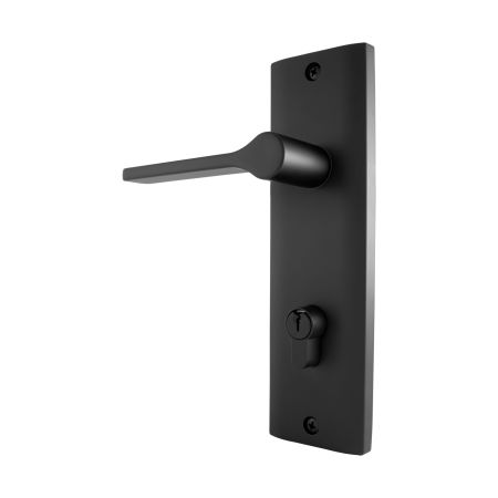 Gainsborough TradePro Adel Entrance Lever Set Matte Black 14401ADEMB - primehardware