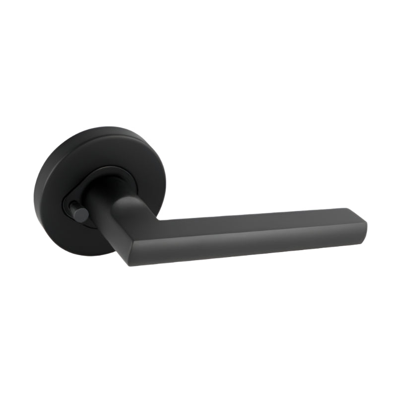 Gainsborough Lianna Privacy Lever Set Matte Black 115LIAMB - primehardware