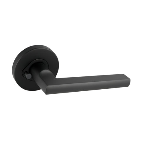 Gainsborough Lianna Privacy Lever Set Matte Black 115LIAMB - primehardware