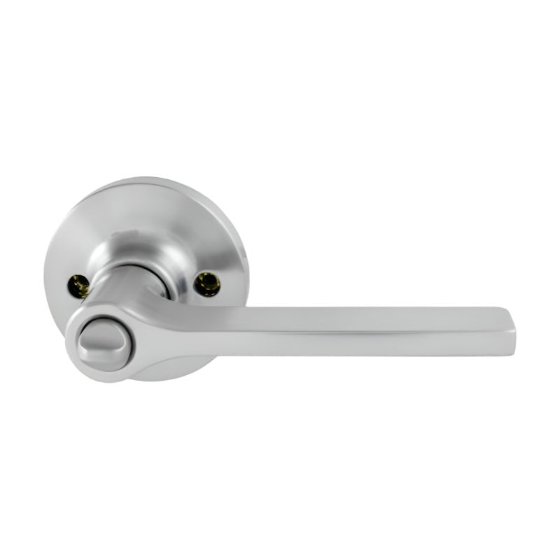 Gainsborough TradePro Adel Privacy Lever Set Satin Chrome 1410PROADESC