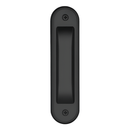 Gainsborough Flush Pull Radius Corner Matte Black 390MBC - primehardware