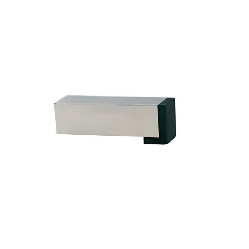 Gainsborough Floor Wall Stop Square Pillar 80mm Satin Chrome 6211SC - primehardware