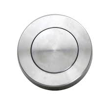 Lockwood Symphony B4 D Pull On Ext Blank Round Rose Polished Brass Unlacquered  1222/B4BU