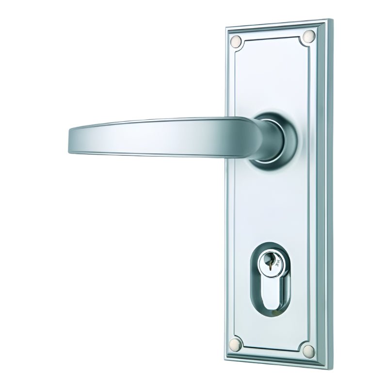 Gainsborough Trilock Traditional Leverset Double Cyclinder Satin Chrome 890TLESCK - primehardware