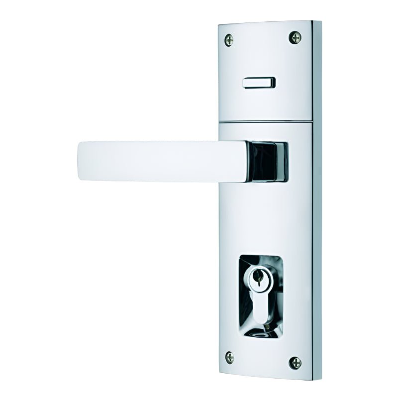 Gainsborough Trilock Contemporary Angular Double Cyclinder Bright Chrome 8901ANGBCK