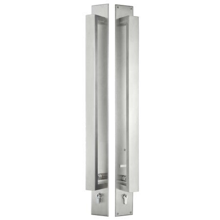 Gainsborough Trilock Omni Back to Back 600mm Double Cyclinder Stainless Steel 8905BBSS