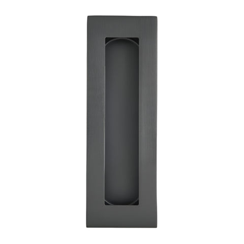 Gainsborough Flush Pull Rectangular 150mm Satin Graphite 730FP150SG - primehardware