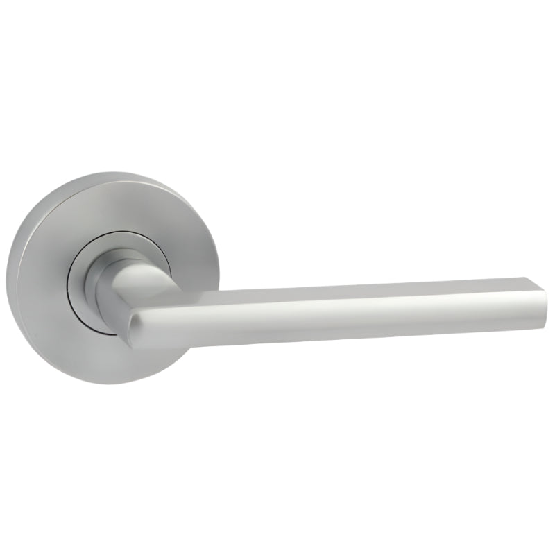 Gainsborough Lianna Lever Passage Set Satin Chrome 100LIASC