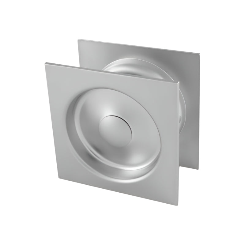 Gainsborough Passage Sliding Cavity Set Square Satin Chrome 386SCS (Trade pack)