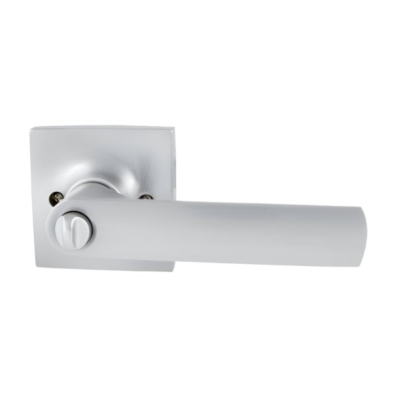 Gainsborough TradePro Bela Square Entrance Key In Lever Set Satin Chrome 1440PROSQBELSC