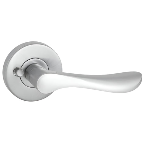 Gainsborough Florence Privacy Lever Set Satin Chrome 115FLOSC - primehardware