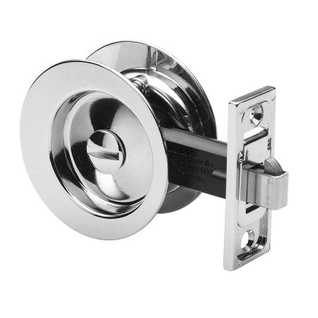 Gainsborough Privacy Sliding Cavity Set Circular Bright Chrome 395BCS - primehardware