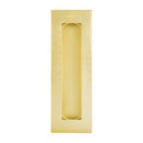 Gainsborough Flush Pull Rectangular 150mm Satin Brass 730FP150SB - primehardware