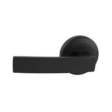 Gainsborough Neue Angular Passage Smooth Round Matte Black 1905ANGAMB