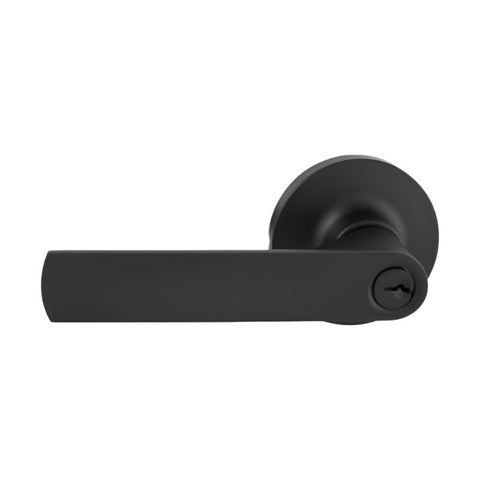 Gainsborough TradePro Bela Entrance Key In Lever Set Matte Black 1440PROBELMBK - primehardware