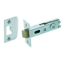 Gainsborough Tubular Latch D Strike Rectangular 60mm Dual Sprung Bright Chrome 480BCS - primehardware