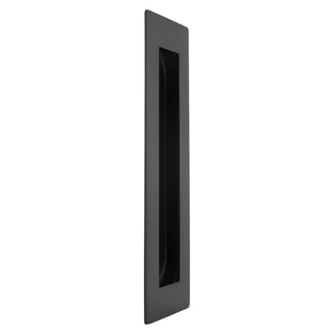 Gainsborough Flush Pull Rectangular 150mm Matte Black 730FP150MB - primehardware