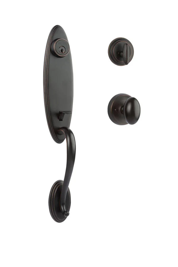 N2Lok Loire Entry Door Handle Set