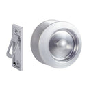 Gainsborough Passage Sliding Cavity Set Circular Brushed Satin Chrome 396BSCC - primehardware