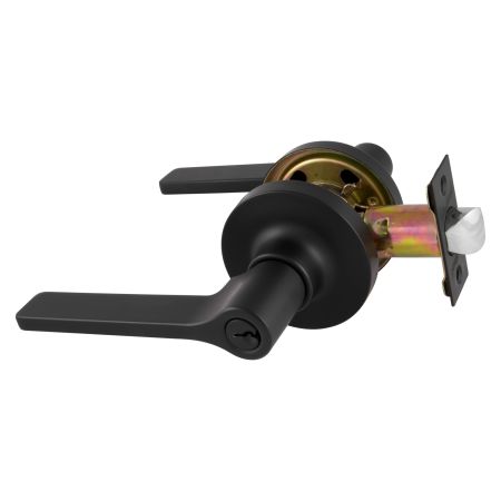 Gainsborough TradePro Adel Entrance Lever Set Matte Black 1440PROADEMB - primehardware