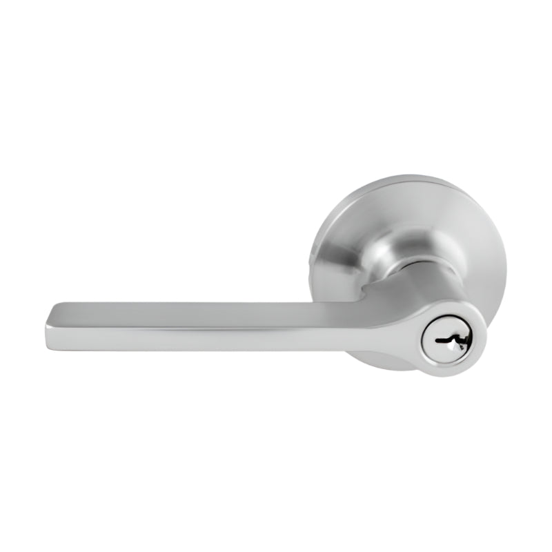 Gainsborough TradePro Adel Entrance Lever Set Satin Chrome 14401ADESCK
