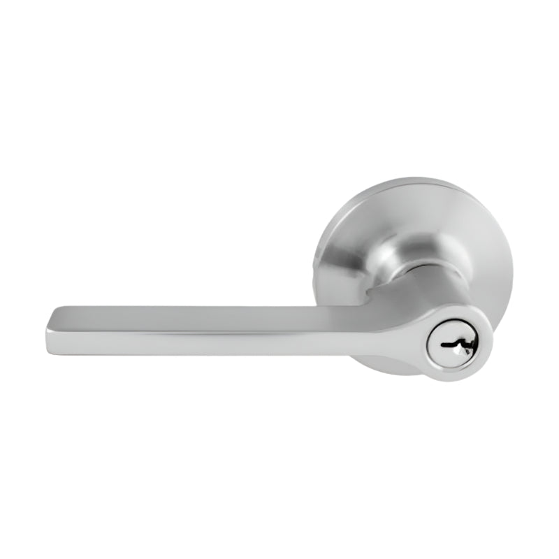 Gainsborough TradePro Adel Entrance Lever Set Satin Chrome 1440PROADESCK