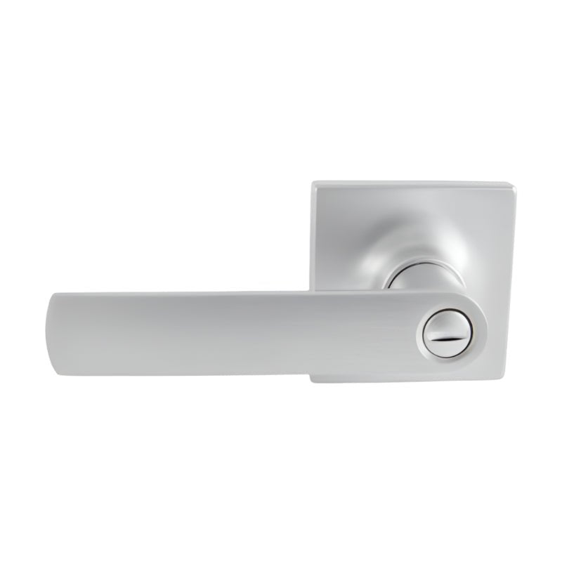 Gainsborough TradePro Bela Square Privacy Lever Set Satin Chrome 1410PROSQBELSC