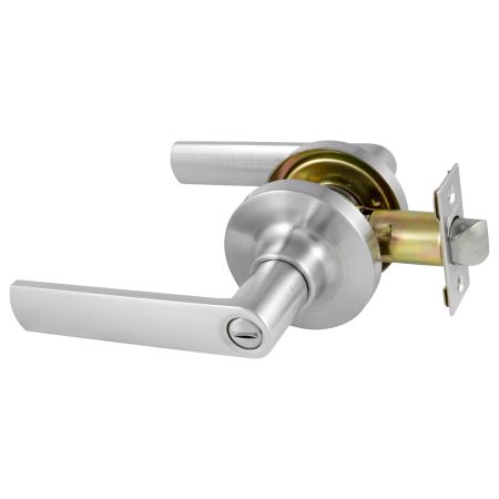 Gainsborough TradePro Bela Privacy Lever Set Satin Chrome 1410PROBELSC