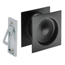 Gainsborough Passage Sliding Cavity Set Square Matte Black 386MBS - primehardware
