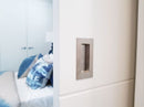 Zanda Square Flush Pull 102×51mm — Concealed Fix, Stainless Steel - primehardware