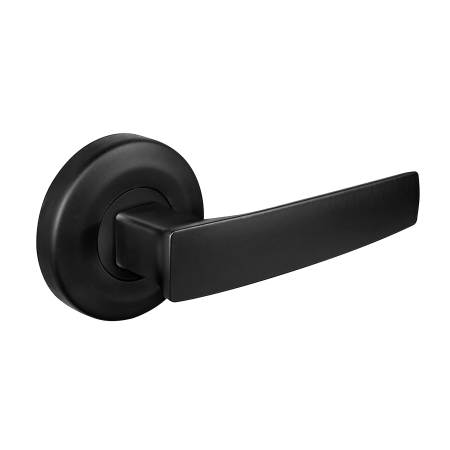 Gainsborough Neu Angular Dummy Smooth Round Matte Black 1920ANGAMB