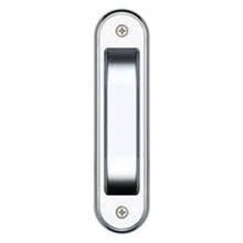Gainsborough Flush Pull Radius Corner Bright Chrome 390BCS