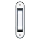 Gainsborough Flush Pull Radius Corner Bright Chrome 390BCS - primehardware