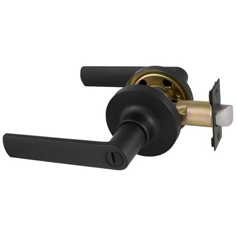 Gainsborough TradePro Bela Privacy Lever Set Matte Black 1410PROBELMB - primehardware