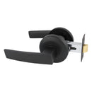 Gainsborough Neue Angular Passage Smooth Round Matte Black 1905ANGAMB - primehardware