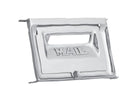 Metallic mailbox cover with 'MAIL' engraving on a white background