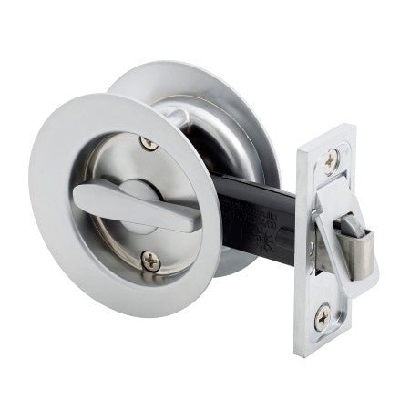 Gainsborough Connecting Sliding Cavity Set Circular Satin Chrome 397SCC - primehardware