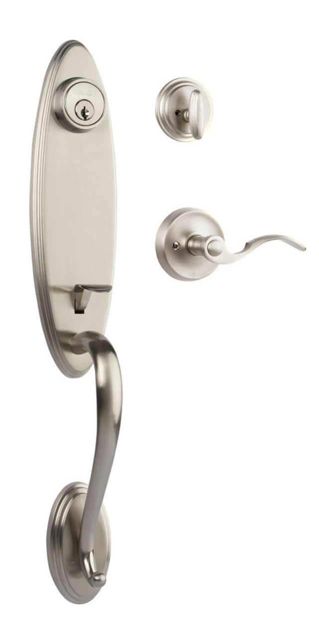 N2Lok Loire Entry Door Handle Set