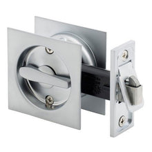 Gainsborough Privacy Sliding Cavity Set Square Satin Chrome 385SCS