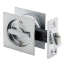 Gainsborough Privacy Sliding Cavity Set Square Satin Chrome 385SCS - primehardware