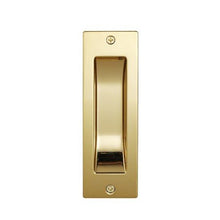 Gainsborough Flush Pull Rectangular Bright Gold 392BGS