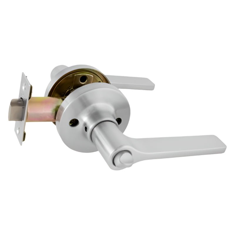 Gainsborough TradePro Adel Privacy Lever Set Satin Chrome 1410PROADESC - primehardware