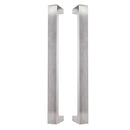 Gainsborough Oblong 450mm Pull Handle Dual Pack Set Stainless Steel OBL450PHSS - primehardware