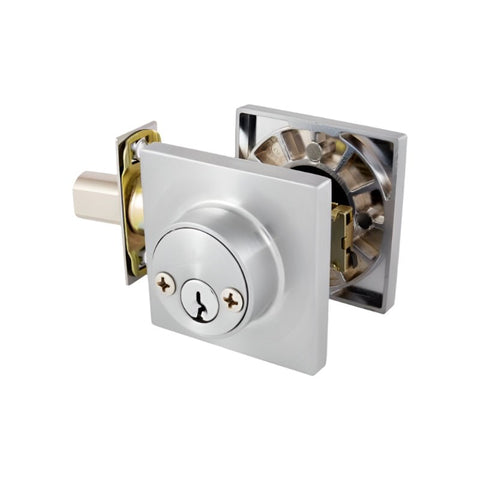 Gainsborough TradePro Dani Double Cylinder Deadbolt Satin Chrome 1450PRODANSCK - primehardware
