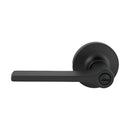 Gainsborough TradePro Adel Privacy Lever Set Matte Black 1410PROADEMB - primehardware