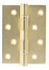 N2Lok Ball Bearing Pin Hinge - 100 x 75mm - Satin Brass - primehardware