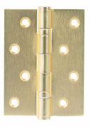 N2Lok Ball Bearing Pin Hinge - 100 x 75mm - Satin Brass - primehardware